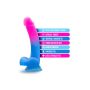 Miękki żelowy penis dildo z mocną przyssawką 16 cm - 8