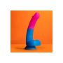 Miękki żelowy penis dildo z mocną przyssawką 16 cm - 10