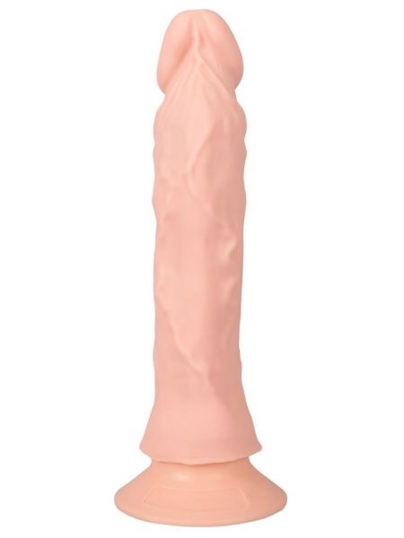 Żylaste giętkie elastyczne dildo z wibracjami 21,5 cm - 8