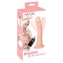 Żylaste giętkie elastyczne dildo z wibracjami 21,5 cm - 3