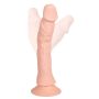 Żylaste giętkie elastyczne dildo z wibracjami 21,5 cm - 13