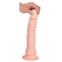 Żylaste giętkie elastyczne dildo z wibracjami 21,5 cm - 19