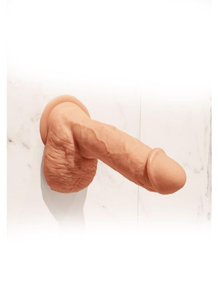 Dildo realistyczne żylaste z mocną przyssawką 17cm - 7