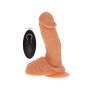 Dildo realistyczne żylaste z mocną przyssawką 17cm - 2