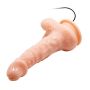 Dildo realistyczne z wibratorem i przyssawką 25 cm - 4