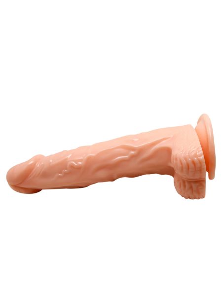 Penis z przyssawką wyżyłowane duże dildo 30,5 cm - 3