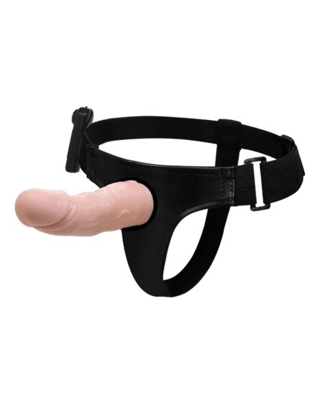 Strap-on wibrujący odczepiane realistyczne dildo