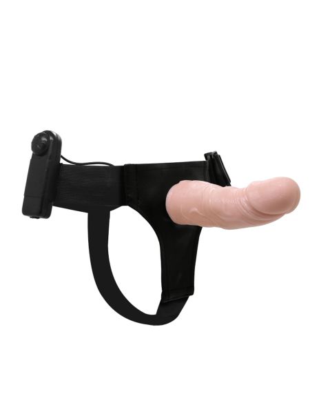 Strap-on wibrujący odczepiane realistyczne dildo - 2