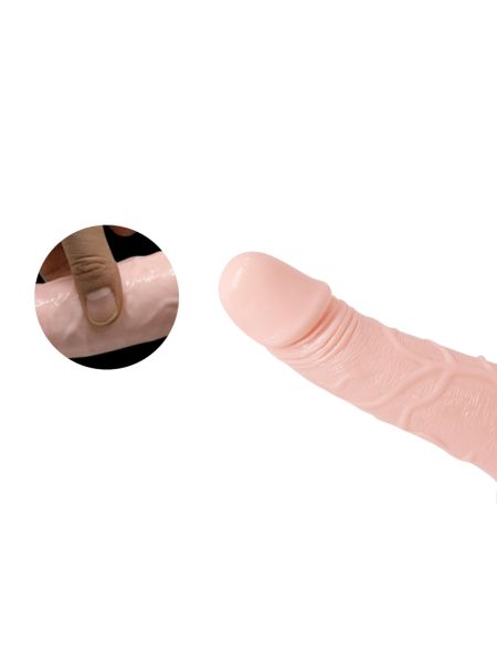 Strap-on wibrujący odczepiane realistyczne dildo - 7