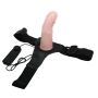 Strap-on wibrujący odczepiane realistyczne dildo - 5