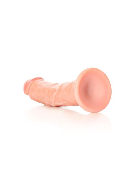 Miękkie realistyczne żylaste dildo z przyssawką 22,5 cm - 6