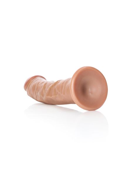 Silikonowe duże żylaste dildo przyssawka 22,5 cm - 6