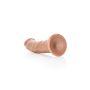 Silikonowe duże żylaste dildo przyssawka 22,5 cm - 7