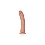 Realistyczne silikonowe żylaste dildo z przyssawką 28 cm - 5