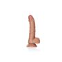 Silikonowe grube żylaste dildo przyssawka 17 cm - 4