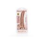 Silikonowe duże żylaste dildo przyssawka 23 cm - 2