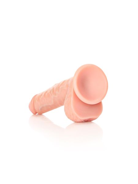 Dildo duże żylaste miękkie z mocną przyssawką 20cm - 5