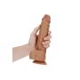 Silikonowy duży żylasty penis dildo przyssawka 25 cm - 6