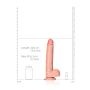 Dildo z przyssawką realistyczny wielki penis żylaste 34 cm - 8