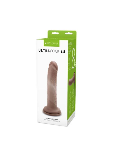 Dildo duże realistyczne z mocną przyssawką 21,5 cm - 2