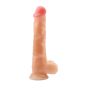 Elastyczne delikatne dildo i miłe w dotyku 24 cm - 3