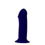 Silikonowe gładkie dildo z mocną przyssawką 18 cm - 5