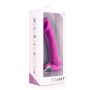 Różowe gładkie silikonowe dildo z przyssawka 16,5 cm - 12