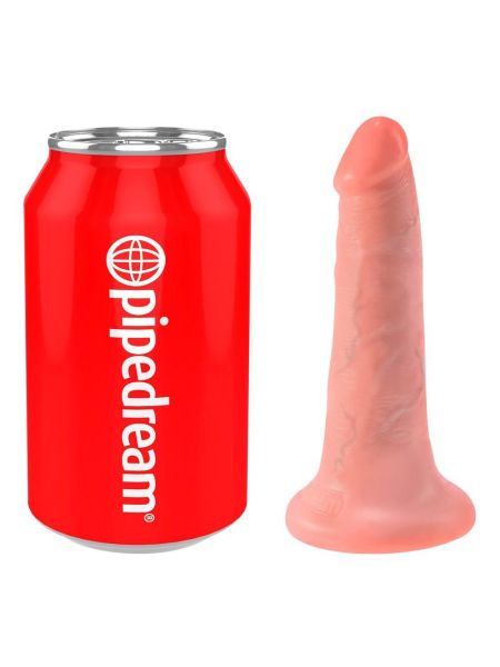 Dildo realistyczny żylasty penis z przyssawką 14cm - 4