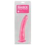 Penis różowe silikonowe żylaste dildo przyssawka 17,5cm - 3