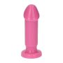 Dildo różowe gładki trzon z mocną przyssawką 15 cm - 9