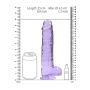 Penis silikonowy grube dildo z mocną przyssawką 25 cm - 4