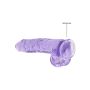 Penis silikonowy grube dildo z mocną przyssawką 25 cm - 6