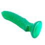 Dildo fikuśny ogórek chropowata tekstura 17 cm - 5