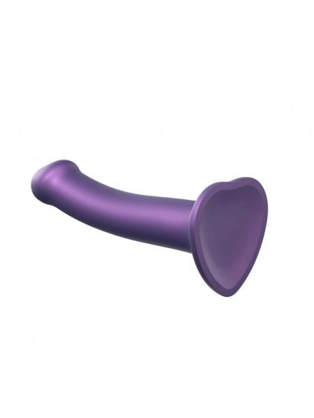 Dildo sexowne o prostym kształcie przyssawka 18 cm - 2