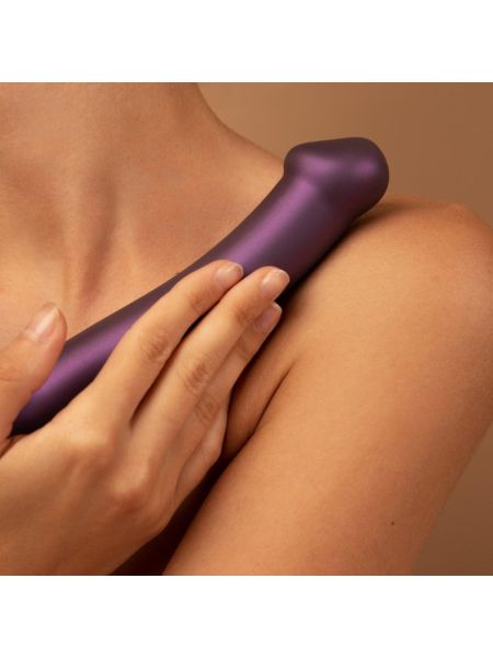 Dildo sexowne o prostym kształcie przyssawka 18 cm - 6