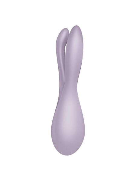 Wielofunkcyjny wibrator Satisfyer Threesome 2 fioletowy - 3