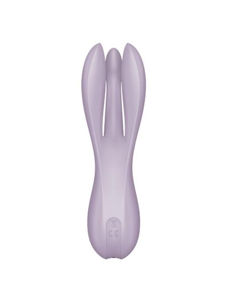 Wielofunkcyjny wibrator Satisfyer Threesome 2 fioletowy - 4