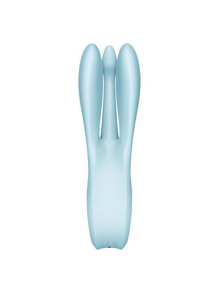 Wielofunkcyjny wibrator Satisfyer Threesome 1 błękitny - 5