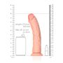 Dildo silikonowe duże z mocną przyssawką 25 cm - 8