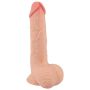 Duży realistyczny żylasty penis z przyssawką 19 cm - 5