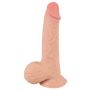 Duży realistyczny żylasty penis z przyssawką 19 cm - 9