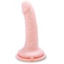 Dildo silikonowe duże z mocną przyssawką 15,2 cm - 2