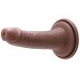 Penis realistyczny silikonowy z przyssawką 16,5 cm - 4