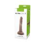 Dildo realistyczny silikonowy penis z przyssawką 18 cm - 3