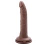 Dildo realistyczny silikonowy penis z przyssawką 19 cm - 2