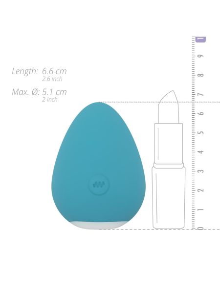 Wibrujące jajeczko intensywna stymulacja z pilotem - 8