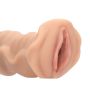 Realistyczny masturbator sztuczna cipka cyberskóra ciasna szparka 13,4 cm - 4