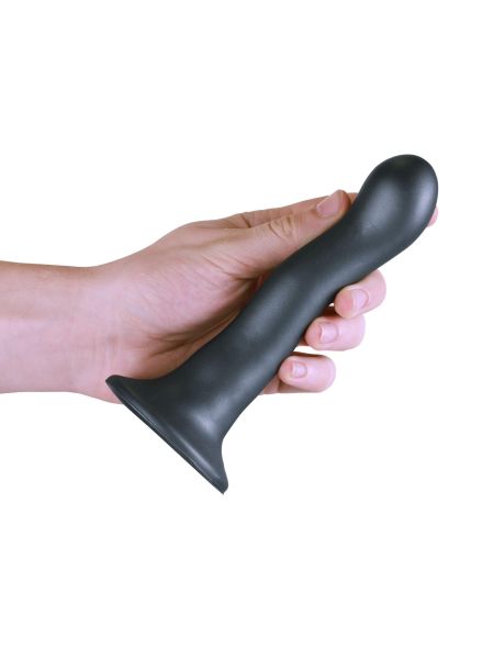 Silikonowe profilowane dildo do stymulacji punktu G strapon - 10