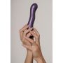 Silikonowe profilowane dildo do stymulacji punktu G strapon - 8