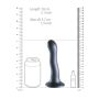 Silikonowe profilowane dildo do stymulacji punktu G strapon - 12